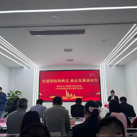 党建领航风帆正 政企发展添动力