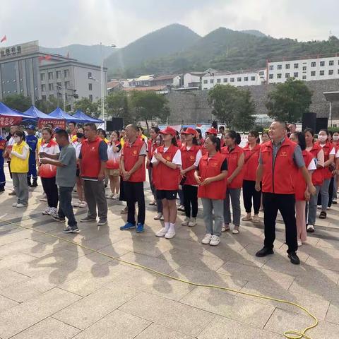 【志愿服务】平顺县青羊镇开展新时代文明实践志愿服务项目交流展示暨青羊社区志愿服务集市活动