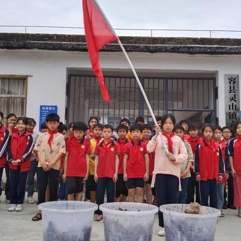 传承雷锋精神，树立文明新风———容县灵山镇六肥小学