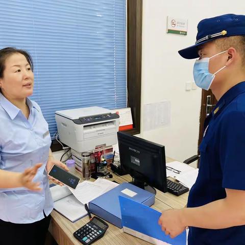 渭城区消防救援大队深入辖区约谈各社区负责人