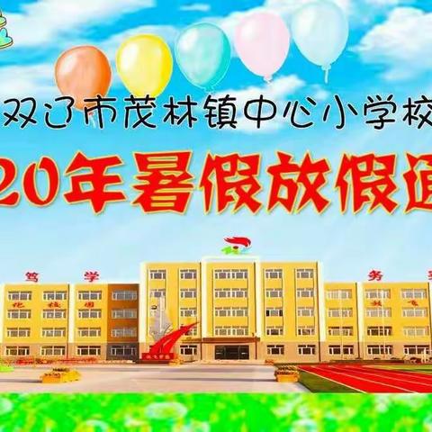 茂林镇中心小学校放假通知