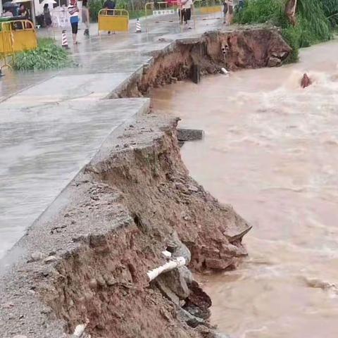 从化区良口镇水灾实况（2020.6.8）