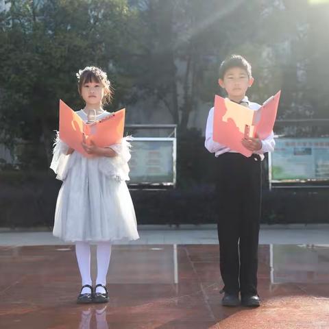 “节约粮食，从我做起”—栗雨小学第七周升旗仪式