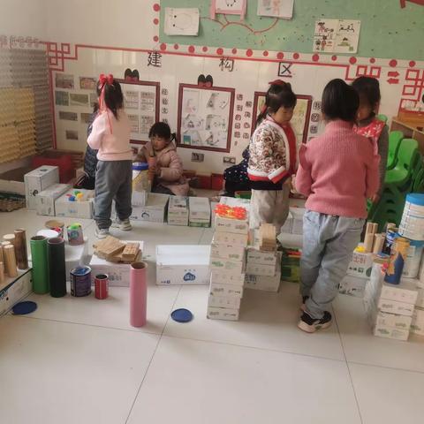 建构区里的乐趣——人和中心幼儿园中五班
