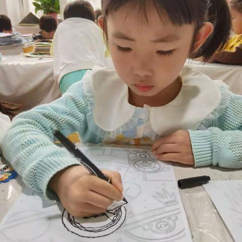 汇龙（心语）幼儿园美术兴趣班上课啦❤❤❤❤❤