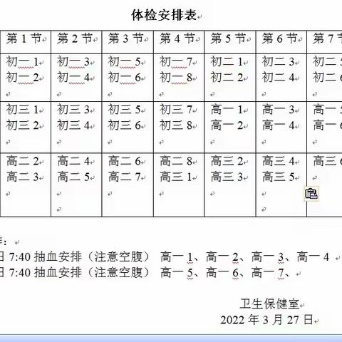 【奋进十中 | |德育】爱心体检如期开展，携手共筑师生健康