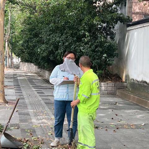 婺城区环境卫生服务中心（东片区）一周剪影