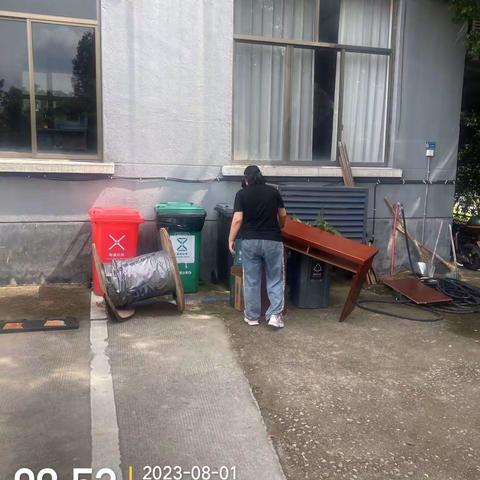 婺城区环境卫生服务中心（东片区）一周剪影