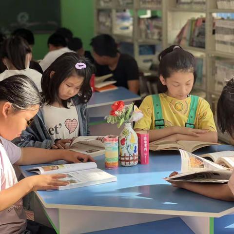 关爱学生幸福成长｜邱县贾寨小学:书籍点亮人生 书香洋溢校园