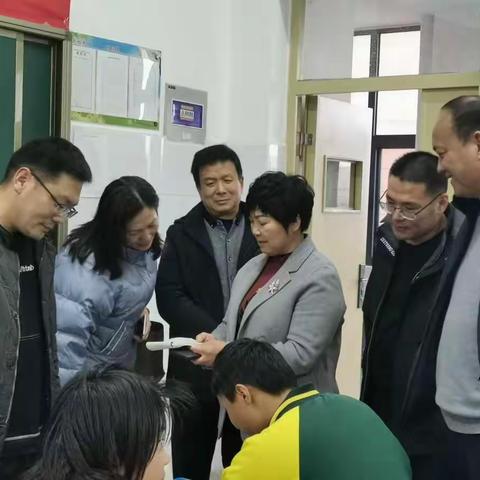 沂南县残联领导莅临我校指导残疾人发展工作