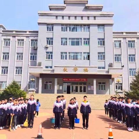 南岔增颜值  少年齐努力