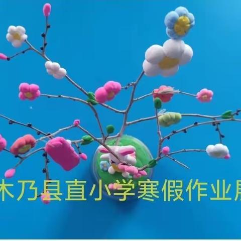 吉木乃县直小学“展评特色作业 分享假期生活”寒假作业展评