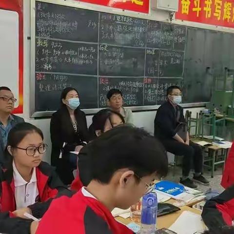 灵宝市实验中学到我校观摩学习