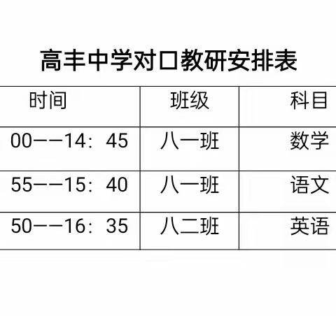 笃行致远，惟实励新——横立山学校教师前往高丰中学交流学习