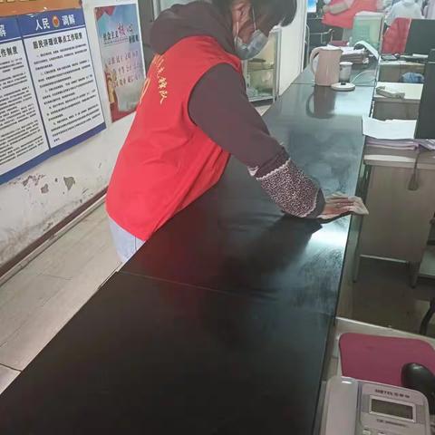 安居社区积极开展义务劳动