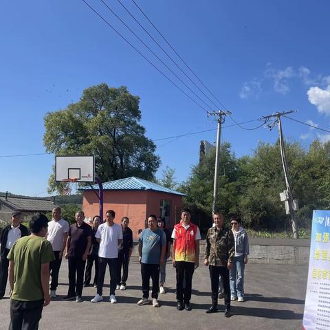 团林镇新时代文明实践所开展国防教育宣传活动