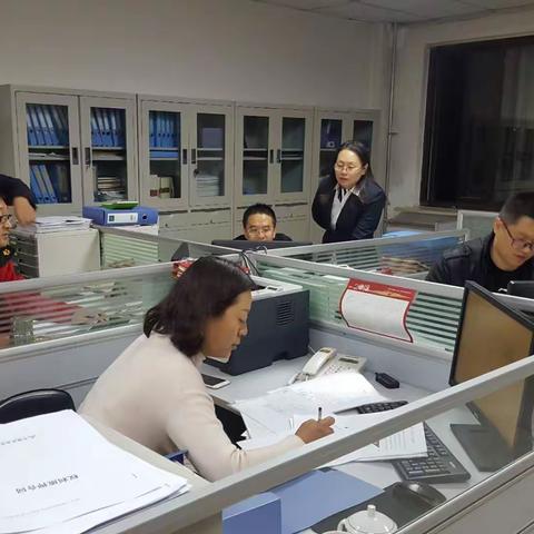 农发行赤峰市分行2018年信贷专项检查组到松山区支行检查指导信贷工作