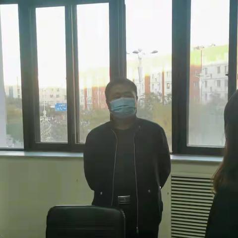 农发行赤峰市分行党委委员副行长王云刚同志到松山区支行开展检查督导