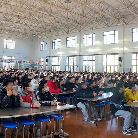 天道酬勤 宁静致远|历城区华山中学九年级全体学生大会