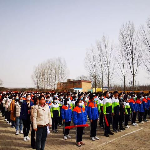 踔厉奋发再出征，风好正是扬帆时——民大附中雄安校区举行2021届中考百日誓师大会