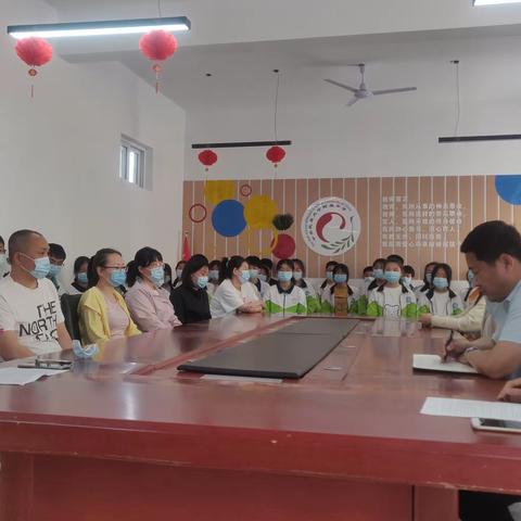 指方向、鼓干劲、绘蓝图、创辉煌——民大附中雄安校区初中部召开初三部分学生考前动员大会