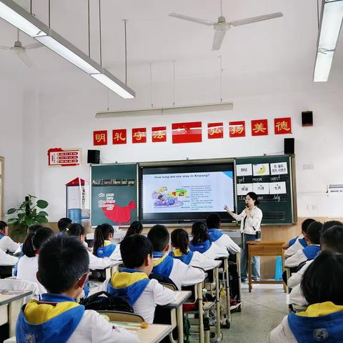 ”英“你精彩，”语“你成长——夹外小学英语教研活动