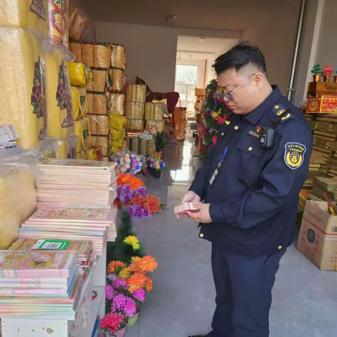 扎赉特旗文化市场综合行政执法局 开展清明节期间专项检查