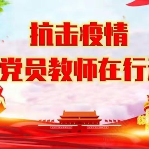 担使命抗疫有我，办实事争创先锋