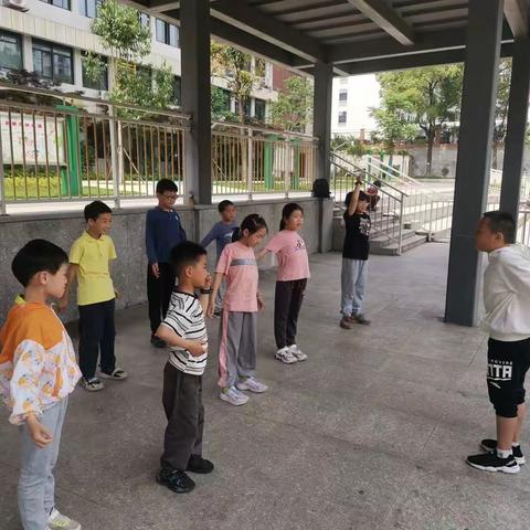 四方坪第二小学定向运动结课