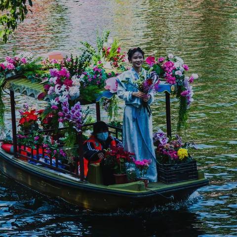 卖花姑娘&渔夫撒网