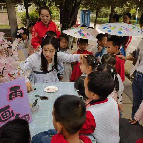 “大手拉小手、文明传帮带” 谷雨节气悦探春末