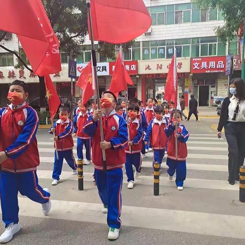 你好火焰蓝——记池阳小学消防队研学活动