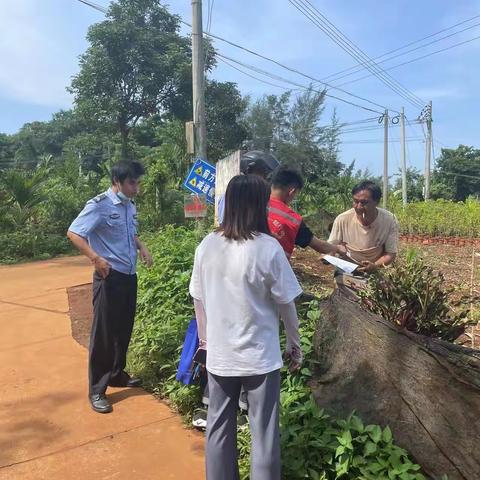 美兰区三江镇持续开展非法种植制毒原植物踏查铲除专项排查工作