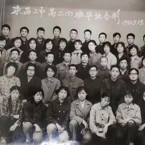 金昌第二中学1981届高二三班相册