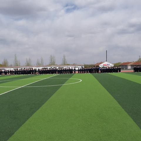 激情阳光，放飞理想——庆祝共青团成立100周年之康保三中会操比赛纪实