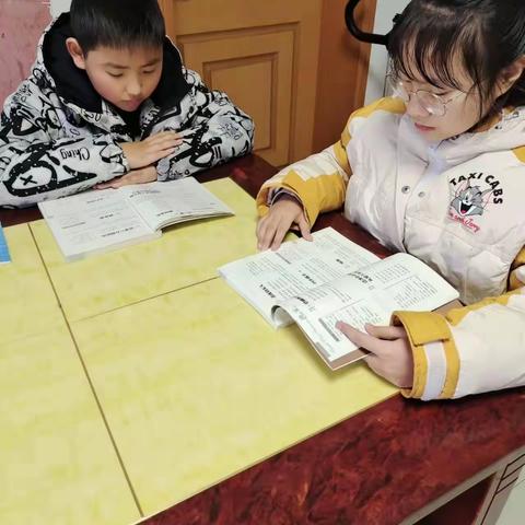 东沟中心小学寒假阅读打卡（1月22日）