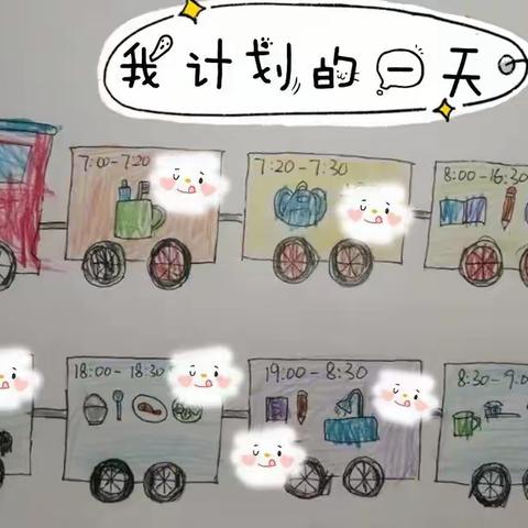 5-6岁儿童眼中的时间——“我计划的一天”