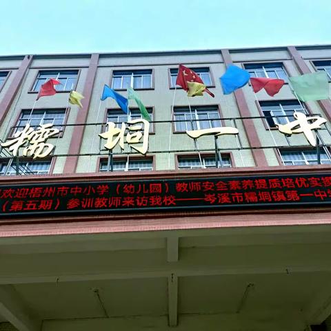 实训送经护航，共谱生命之歌——记梧州市中小学（幼儿园）教师安全素养提质培优实操培训访校糯一活动