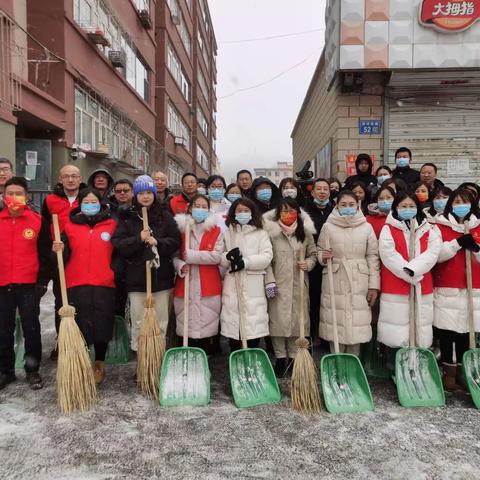 崇礼区文旅局-“以雪为令”全力以赴开展铲冰除雪行动