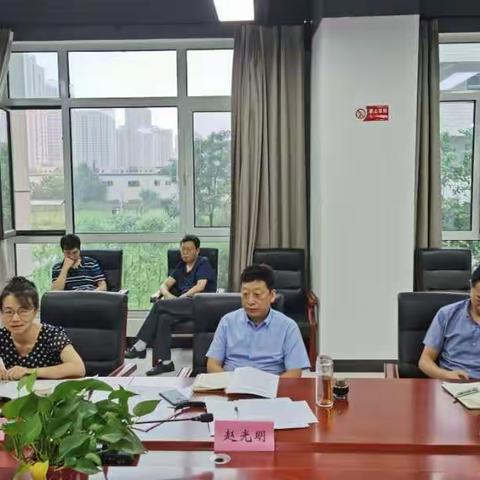 省人影中心迎接省局第六督查组检查半年工作