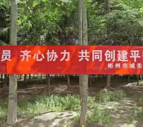 【新时代文明在城关】城关街道东街社区开展“平安建设全民参与，筑牢群众平安防线”活动