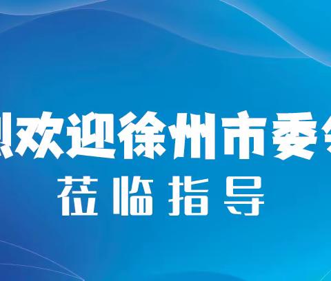 热烈欢迎徐州市委领导莅临指导