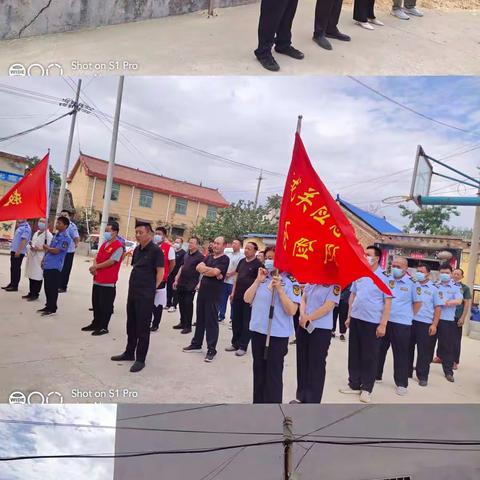 以练备战！城关街道在东吴庄村组织开展2022年人员转移避险应急演练！