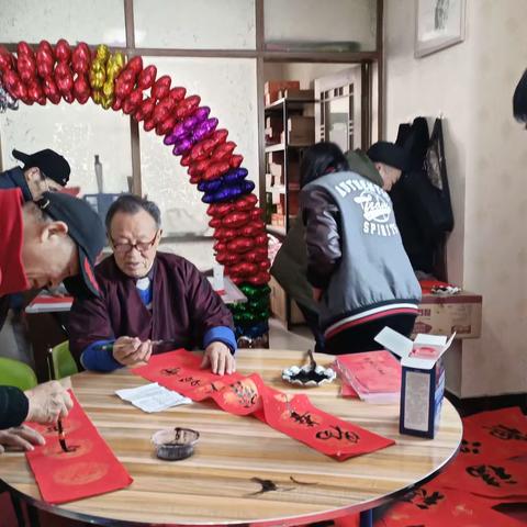 墨香迎新春送福送春联