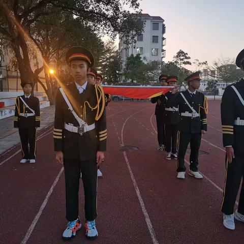 毒品预防教育—乐东黎族自治县民族中学第一次升旗仪式