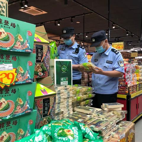 西咸新区公安局秦汉新城分局治安大队开展端午节前食品安全检查工作