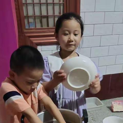 关爱学生幸福成长——东漳堡镇瓜精庄小学七彩假期作业-做家务