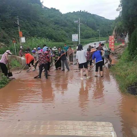 【暴雨无情人有情】防汛自救垛庄乡村公益岗在行动