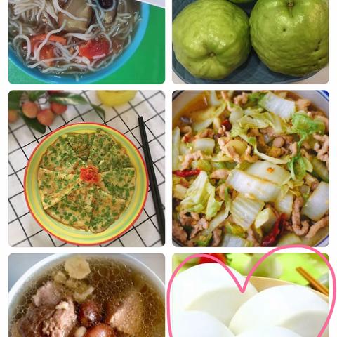 茶山幼儿园笫二周幼儿食谱