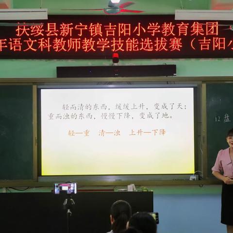 “喜迎二十大 展教师风采”——吉阳小学2022年秋季学期教师教学技能选拔大赛